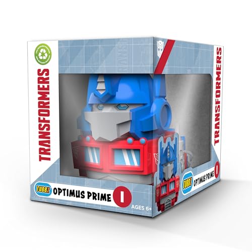 TUBBZ Box-Ausgabe Optimus Prime Sammler-Vinyl-Gummiente Figur - Offizielles Transformers Merchandise - Fernsehen, Filme & Videospiele von TUBBZ