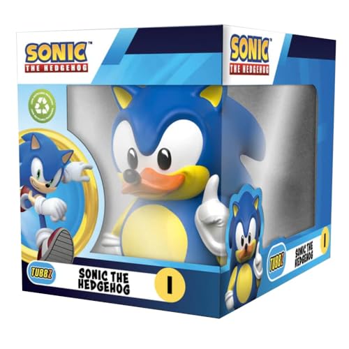 TUBBZ Box-Ausgabe Sonic Sammler-Vinyl-Gummiente Figur - Offizielle Sonic The Hedgehog-Merchandise - Aktion Fernsehen, Filme & Videospiele von TUBBZ