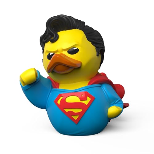 TUBBZ Boxed Edition Superman Collectible Vinyl Rubber Duck Figure - Official DC Comics Merchandise - Comics, TV, Movies & Video Games von TUBBZ