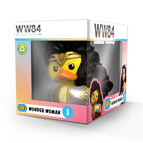 TUBBZ Boxed Edition Wonder Woman Collectible Vinyl Rubber Duck Figure - Official DC Comics Merchandise - Comics, TV, Movies & Video Games von TUBBZ