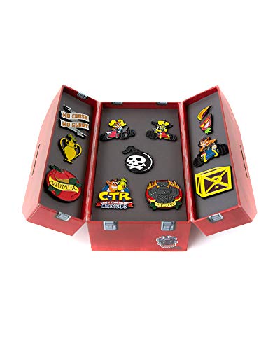 TUBBZ Crash Team Racing Nitro-Fueled Toolbox Pin Set NS1609 multi einheitsgröße von TUBBZ