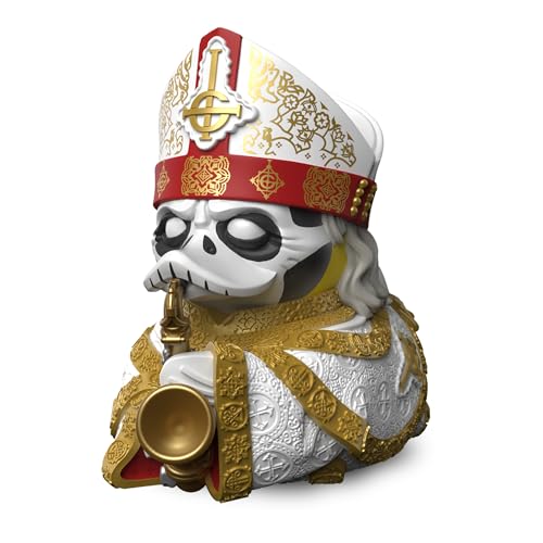 TUBBZ Erstausgabe Papa Nihil Sammelfigur aus Vinylgummi - Offizielles Ghost-Merchandise - Schwermetall-Rockmusik von TUBBZ