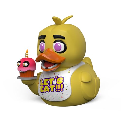 TUBBZ Erstausgabe: Five Nights at Freddy's- Chica als Cosplaying-Gummiente Vinylfigur von TUBBZ