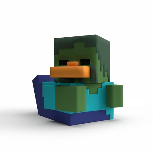 TUBBZ Erstausgabe: Minecraft - Zombie als Cosplaying-Gummiente Vinylfigur von TUBBZ