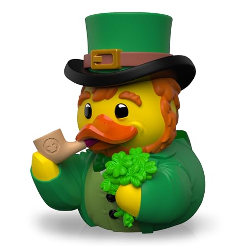 TUBBZ Erstausgabe: St.-Patrick’s-Day-Leprechaun-Cosplay-Gummiente-Vinylfigur von TUBBZ