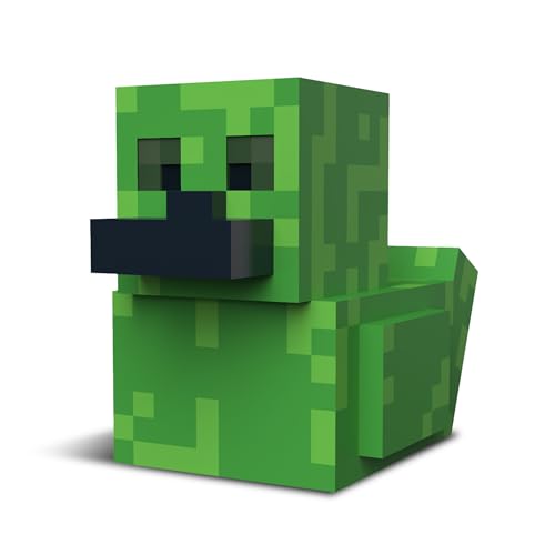 TUBBZ Erste Ausgabe Creeper Sammler-Vinyl-Gummientenfigur - Offizielles Minecraft Merchandise - Filme & Videospiele von TUBBZ