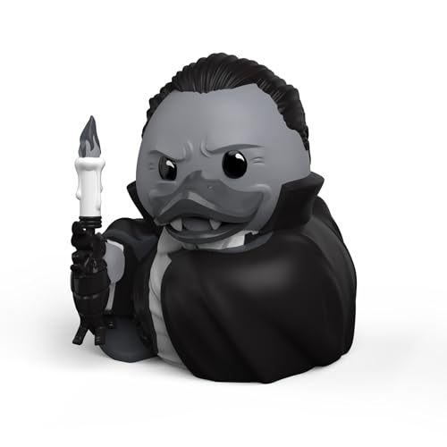 TUBBZ First Edition: Universal Monsters - Black and White Dracula Cosplaying Horror Rubber Duck Vinyl Figure von TUBBZ