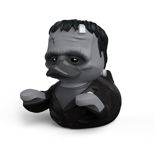 TUBBZ First Edition: Universal Monsters - Black and White Frankenstein Cosplaying Horror Rubber Duck Vinyl Figure von TUBBZ