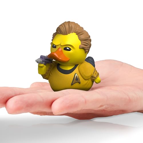 TUBBZ Kleine James T. Kirk Sammelbare Vinyl-Gummientenfigur - Offizielles Star Trek Merchandise - Sci-Fi Fernseher, Filme & Videospiele von TUBBZ