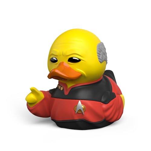 TUBBZ Kleine Jean-Luc Picard Sammelbare Vinyl-Gummientenfigur - Offizielles Star Trek Merchandise - Sci-Fi Fernseher, Filme & Videospiele von TUBBZ