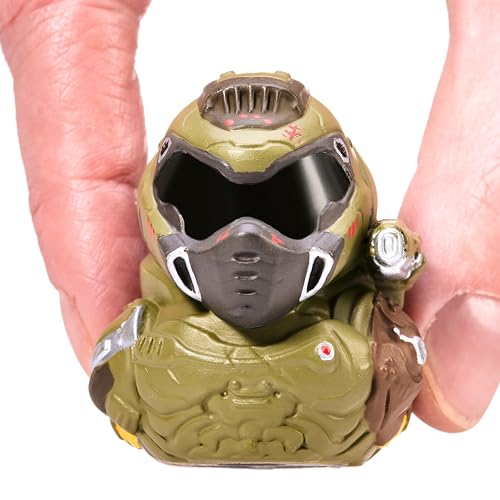 TUBBZ Mini DOOM Slayer Sammelfigur aus Vinyl-Gummi – Offizielles DOOM-Merchandise – Action-PC- & Videospiele von TUBBZ