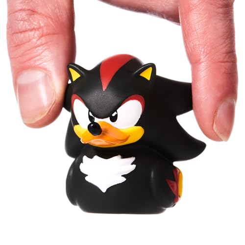 TUBBZ Mini Shadow Sammelfigur aus Vinyl-Gummi-Ente - Offizielles Sonic The Hedgehog Merchandise - Kinderfernsehen, Filme & Videospiele von TUBBZ