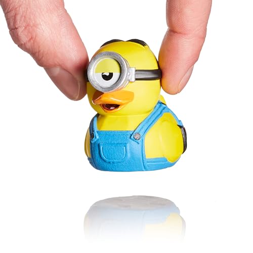 TUBBZ Mini Stuart Sammelbare Vinyl-Gummiente - Offizielles Despicable Me 4 Minions Merchandise - Kinderfernsehen & Filme von TUBBZ