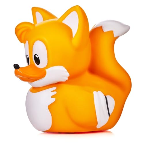 TUBBZ Mini Tails Sammelfigur aus Vinyl-Gummi-Ente - Offizielles Sonic the Hedgehog Merchandise - Kinderfernsehen, Filme & Videospiele von TUBBZ