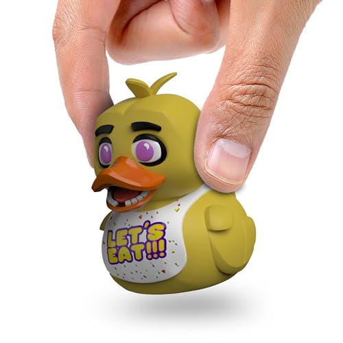 TUBBZ Mini: Five Nights at Freddy's - Chica Cosplaying Rubber Duck Vinyl Figure von TUBBZ