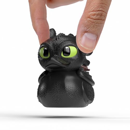 TUBBZ Mini: How to Train Your Dragon - Toothless als Cosplay-Gummiente Vinyl-Figur von TUBBZ