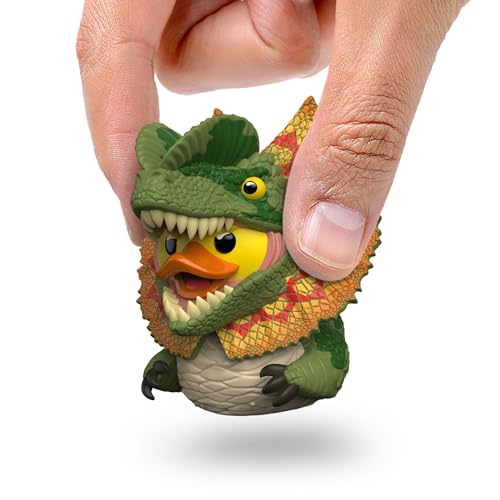 TUBBZ Mini: Jurassic Park - Dilophosaurus als Cosplay-Gummiente Vinyl-Figur von TUBBZ