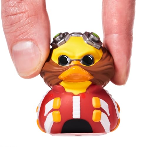 TUBBZ Mini Dr Eggman Sammelfigur aus Vinyl-Gummi-Ente - Offizielles Sonic The Hedgehog Merchandise - Kinderfernsehen, Filme & Videospiele von TUBBZ