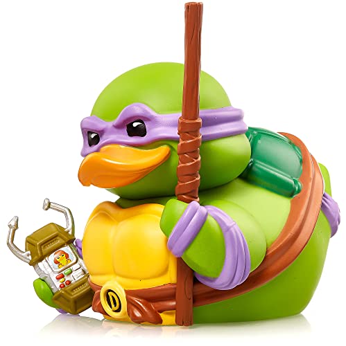 TUBBZ NS4733 Box-Ausgabe Donatello Sammler-Vinyl-Gummiente Figur-Offizielles Teenage Mutant Ninja Turtles Merchandise, 0.77 Ounce (Pack of 1) von TUBBZ