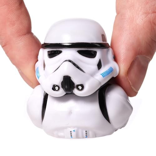 TUBBZ NS4893 Mini Collectible Rubber Duck Figure-Official Star Wars Sammelfigur aus Vinyl-Gummiente-Offizielles Original Stormtrooper Merchandise von TUBBZ