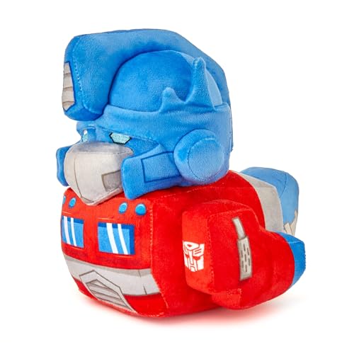 TUBBZ Optimus Prime Collectable Rubber Duck Plushie - Offizielles Transformers Merchandise - Action Filme, TV & Video Spiele Plüschtier von TUBBZ