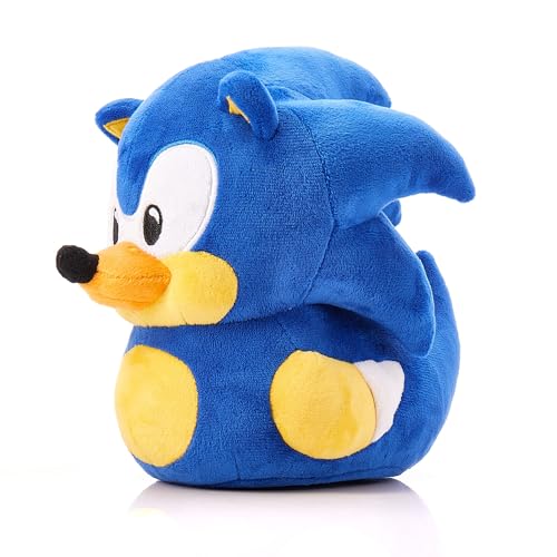 TUBBZ Sonic Sammler-Gummiente Plüsch - Offizielles Sonic Der Hedgehog-Merchandise - Anime TV & Filme Weiches Spielzeug von TUBBZ