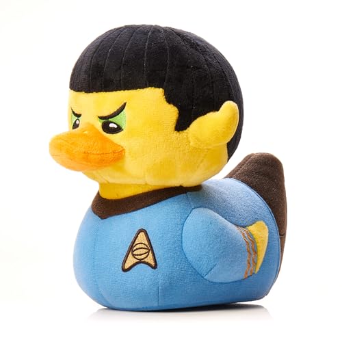 TUBBZ Spock Sammler-Gummiente Plüsch - Offizielles Star Trek-Merchandise - Retro Sci-Fi TV & Filme Weiches Spielzeug von TUBBZ