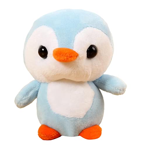 Schöne Pinguin Tier gefüllte Puppe Plüschtier Schlüsselanhänger Schlüsselanhänger Tasche Anhänger Party Geschenke Spielzeug für Jungen Mädchen Kinder zufällige Farbe Plüschtier von TUDUZ