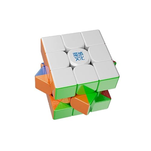 Moyu Weilong WRM V10 2024 Zauberwürfel 3x3, Speed Cube Original, MagLev Ball-core Magic Clothes Cube Stickerlos(20M Ball Core MagLev Magic Cloth Version) von TUNJILOOL