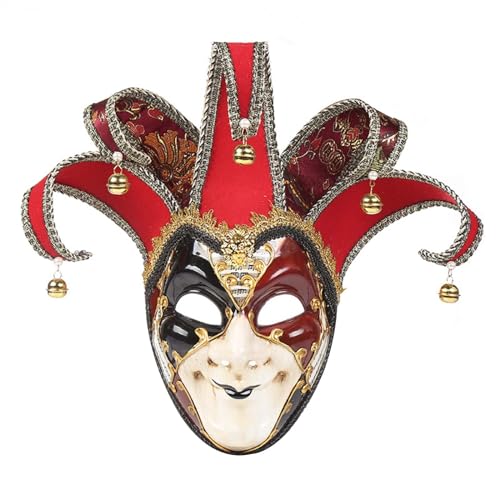 TUQIDEWU Venezianische Maskenmaske, schwarz, Halloween-Maske für Damen, für Cosplay, Karneval, MottopartyA014 von TUQIDEWU