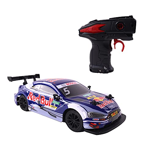 Turbo Challenge - Audi Red Bull Racing - RC Prestige - 096124 - Ferngesteuertes Auto - Gelb - 1/24 - Batterien Nicht enthalten - Kunststoff - Ab 6 Jahren von TURBO CHALLENGE