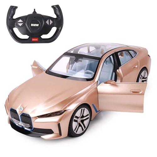 TURBO CHALLENGE - BMW I4 Konzept - RC Prestige - 095609 - Ferngesteuertes Auto - Bronze - 1/14 - Batterien Nicht enthalten - Kunststoff - Kinderspielzeug - Geschenk - Ab 6 Jahren von TURBO CHALLENGE