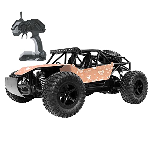 TURBO CHALLENGE - Buggy Iron Glam - Elite - 094275L - Ferngesteuertes Auto - Rosa - 1/16 - Batterien Nicht enthalten - Metall - Kinderspielzeug - Geschenk - Ab 8 Jahren von TURBO CHALLENGE