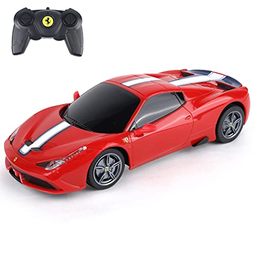 TURBO CHALLENGE - Ferrari 458 Speciale - RC Prestige - 095608 - Ferngesteuertes Auto - Rot - 1/24 - Batterien Nicht enthalten - Kunststoff - Ab 6 Jahren von TURBO CHALLENGE