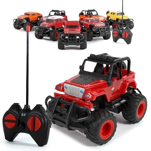 TURBO CHALLENGE - Geländewagen - 4X4-099168 - Ferngesteuertes Auto - Zufälliges Modell - 1/43 - Batterien Nicht enthalten - Kunststoff - Kinderspielzeug - Geschenk - Ab 5 Jahren von TURBO CHALLENGE