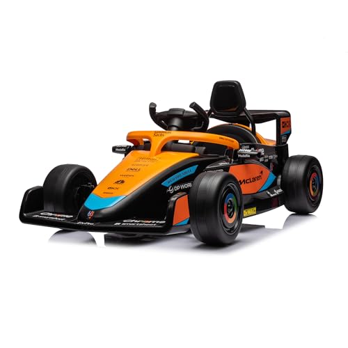 TURBO CHALLENGE MC Laren – 119706 – Auto mit Fernbedienung – Orange – max. 30 kg – Kunststoff – wiederaufladbare Batterien und Batterien nicht im Lieferumfang enthalten – von 3 Jahren bis 5 Jahren von TURBO CHALLENGE