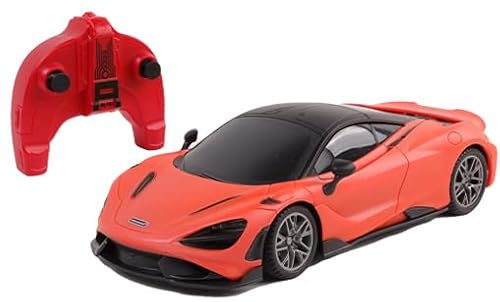 TURBO CHALLENGE - Mc Laren 765LT - RC Prestige - 1/24 - 094431 - Ferngesteuertes Auto - Orange - Batterien nicht enthalten - Kunststoff - Kinder Spielzeug - Geschenk - Ab 6 Jahren von TURBO CHALLENGE