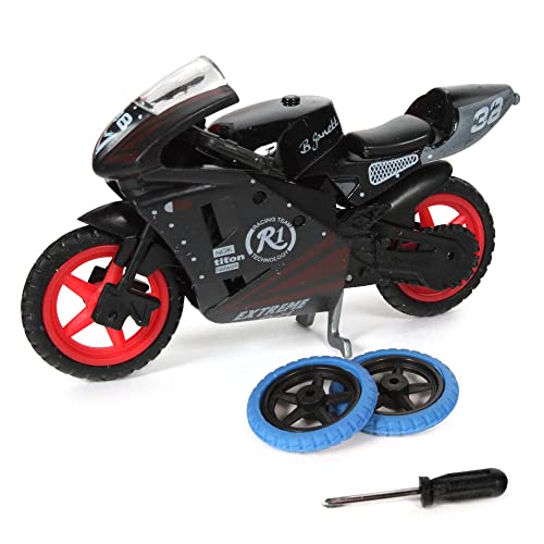 Turbo Challenge - Rennmotorrad - Druckguss - 020044-1/64 - Freilauf-Fahrzeug - Zufälliges Modell - Metall - Kinderspielzeug - Geschenk - Ab 3 Jahren von TURBO CHALLENGE