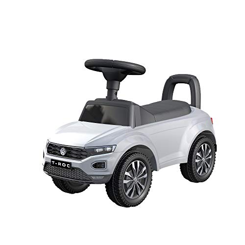 TURBO CHALLENGE - T-ROC Volkswagen - Lauflernhilfe - 119120 - Freilauf - Blau - Max. 25 kg - Kunststoff - Batterien Nicht enthalten - Kinderspielzeug - Geschenk - Ab 12 Monaten von TURBO CHALLENGE