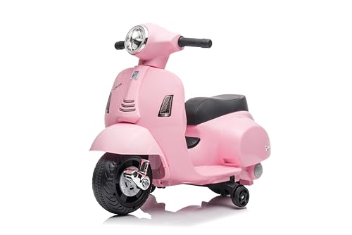 Turbo Challenge - Vespa Gts - Elektrischer Transporter - 119168 - Roller - Blassrosa - Fahrbereit - Maximal 25 kg - Kunststoff - Wiederaufladbare Batterien - Ab 18 Monaten Turbo Challenge - Vespa Gts - Elektrischer Transporter - 119168 - Roller - Blassrosa - Fahrbereit - Maximal 25 kg - Kunststoff - Wiederaufladbare Batterien - Ab 18 Monaten von TURBO CHALLENGE