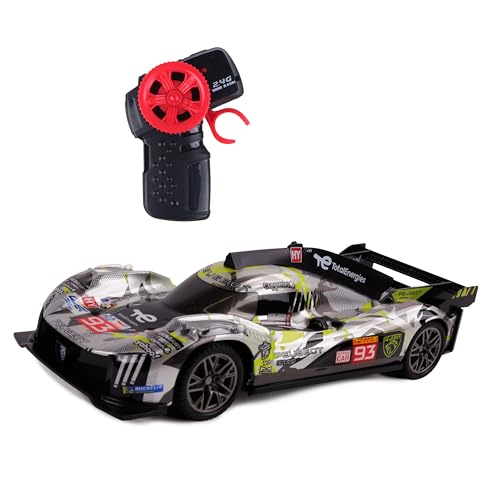 Turbo Challenge - Peugeot 9X8 - Elite - 099234 - Ferngesteuertes Auto - Grau - 1/24 - Fahrbereit - Kunststoff - Funkgesteuert - Kinderspielzeug - Offizielle Lizenz - ab 6 Jahren Turbo Challenge - Peugeot 9X8 - Elite - 099234 - Ferngesteuertes Auto - Grau - 1/24 - Fahrbereit - Kunststoff - Funkgesteuert - Kinderspielzeug - Offizielle Lizenz - ab 6 Jahren von TURBO CHALLENGE