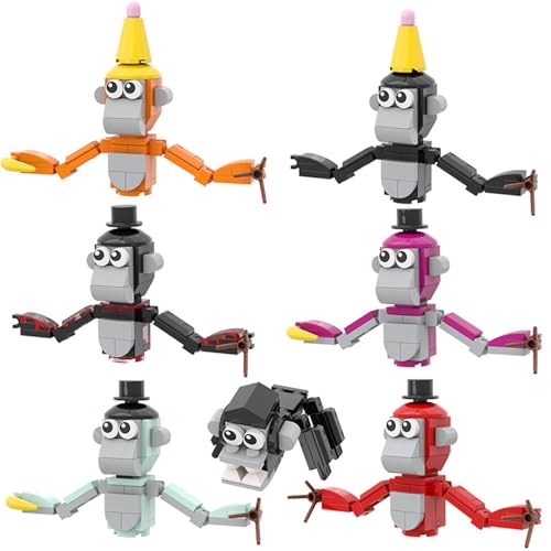 TURHAN Gorilla Tag-Baustein-Set, kreatives Baustein-Gorilla-Tag-Spielzeugmodell, kompatibel mit Gorilla Tag, Bau-Puzzle-Spielzeug for Kinder-Fans(464pcs) von TURHAN