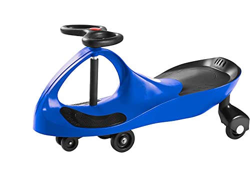 TWISTCAR Kinderfahrzeug, Kinder Twist Auto, Swing Car für Kleinkind, Spielzeugauto, Antrieb durch Lenkbewegung, Baby Scooter, für Kinder ab 1 Jahr, Rutschfahrzeug, Belastbar bis 120 kg, Blau von TWISTCAR