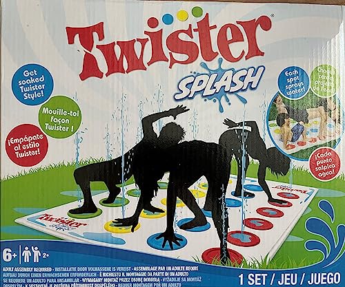Twister Splash | Hasbro Twister Sprinklermatte Outdoor Spiel von TWISTER