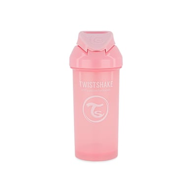 TWISTSHAKE Strohhalmflasche Straw Cup 360 ml 12+ Monate pastel pink von TWISTSHAKE