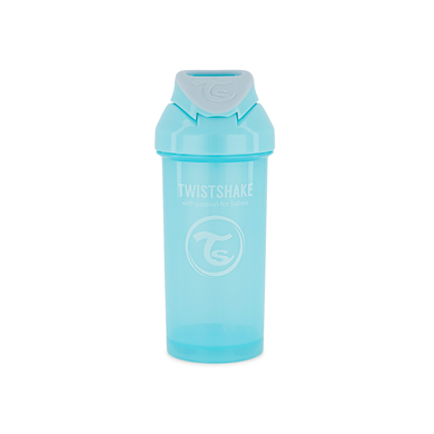 TWISTSHAKE Strohhalmflasche Straw Cup 360 ml 12+ Monate pastell blau von TWISTSHAKE