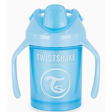 Twistshake Trinkbecher Mini ab 4 Monate 230 ml, Pearl Blue von TWISTSHAKE