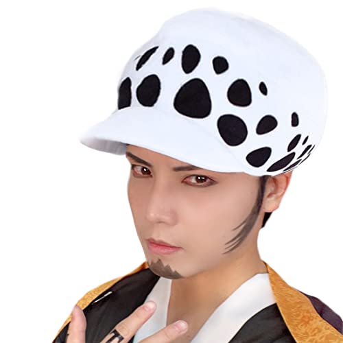 TWSTIV Trafalgar Law Cosplay Kostüm Hut Kappe (Trafalgar Law 2nd) von TWSTIV