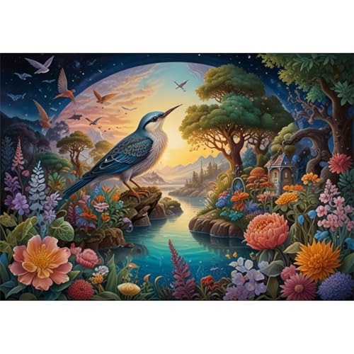 TWYYDP 1500 Teile Puzzle für Erwachsene,Gymnogyps Californianus,Holzpuzzle,Spiele für Ältere Menschen von TWYYDP