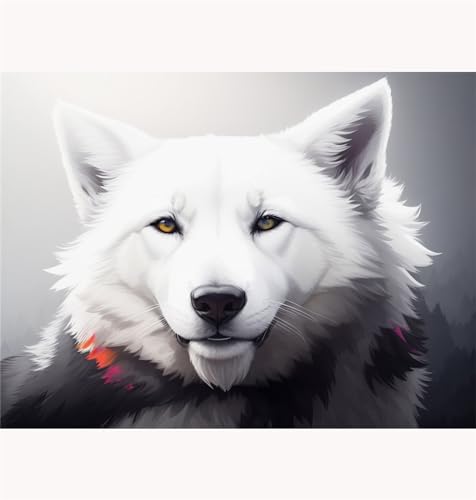 TWYYDP Klassisches Puzzle 520 Teile,Weißer Schäferhund Holzpuzzle,Spiele für Ältere Erwachsene TWYYDP Klassisches Puzzle 520 Teile,Weißer Schäferhund Holzpuzzle,Spiele für Ältere Erwachsene von TWYYDP